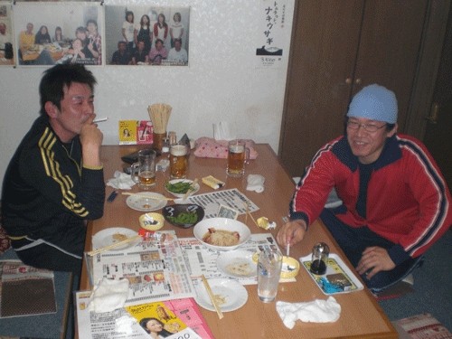 昨夜のお客さま!いつもの仲間達♪