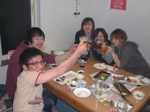 昨夜のお客さま! 美女と語る会♪