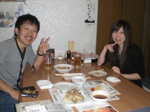 昨夜のお客さま! 美女と野獣♪