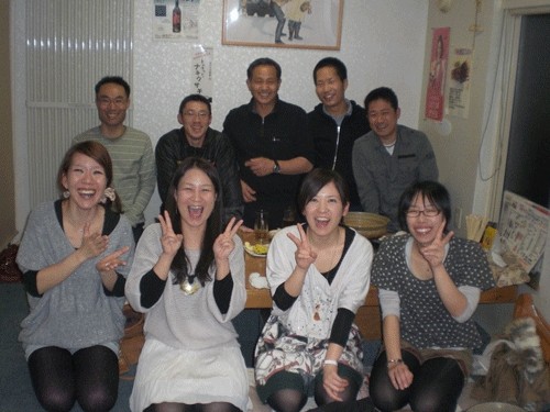 昨夜のお客さま! 笑顔の多い宴会でした♪