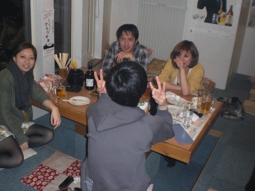 昨夜のお客さま! 春待ち遠しい仲間達♪