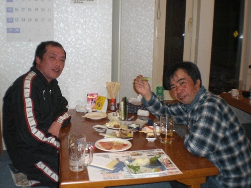 昨夜のお客さま! 感謝、感謝の常連さん♪