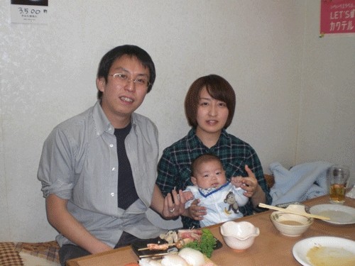 昨夜のお客さま! ご出産おめでとう♪