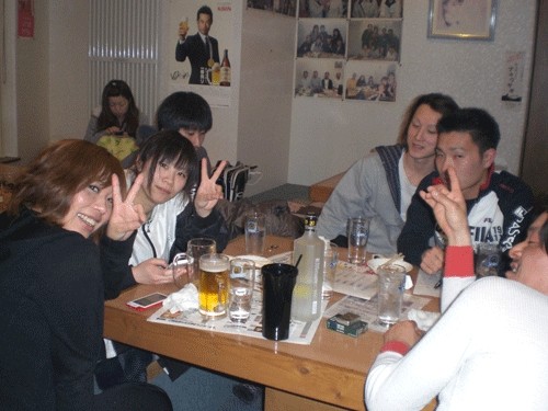 昨夜のお客さま! 仲間達♪