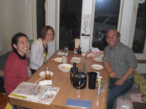 昨夜のお客さま! ブログ仲間♪