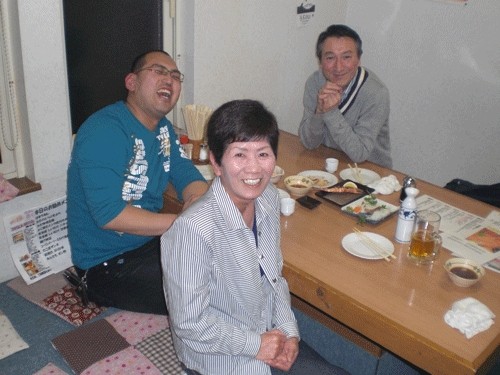 昨夜のお客さま! おひさしぶりの再会♪