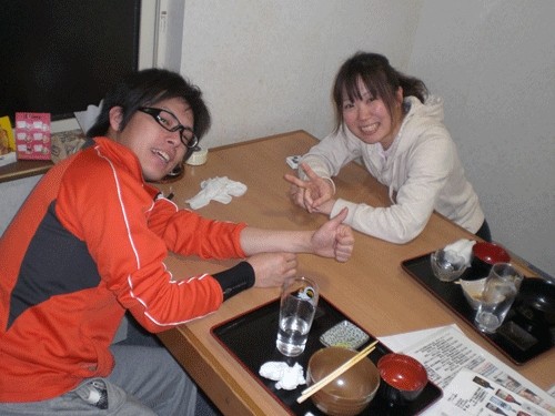 昨夜のお客さま! カップルでご来店♪