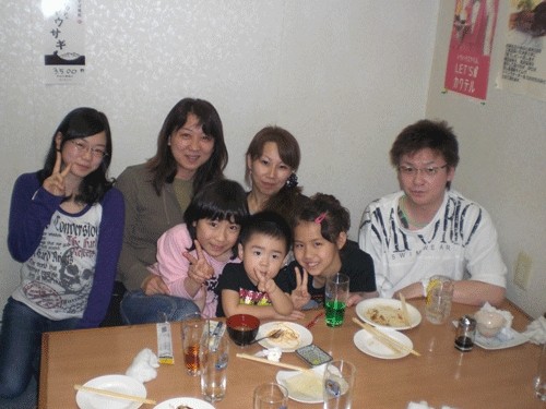 昨夜のお客さま! 札幌市から遊びに♪