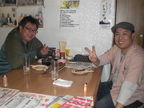 昨夜のお客さま! 明日、新規オープン♪