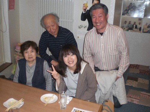 昨夜のお客さま! 札幌から、ご家族が・・・♪