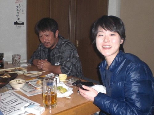 昨夜のお客さま! 隠れていないで・・・♪