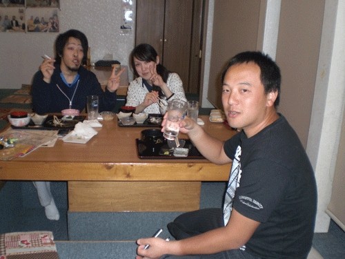 昨夜のお客さま! 仲間達♪