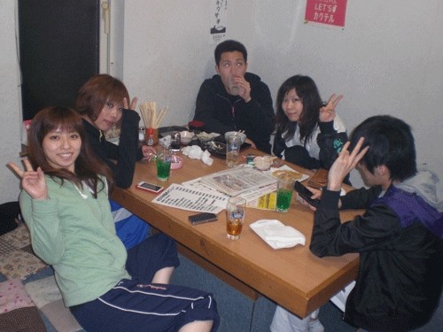 昨夜のお客さま!仲間達♪