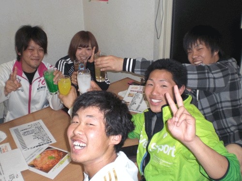 昨夜のお客さま! めちゃ笑顔♪