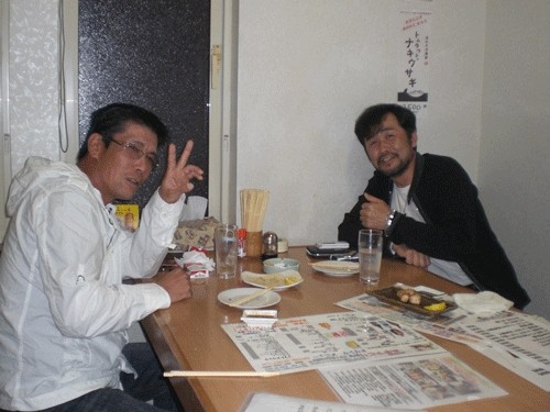 昨夜のお客さま! 常連さん♪