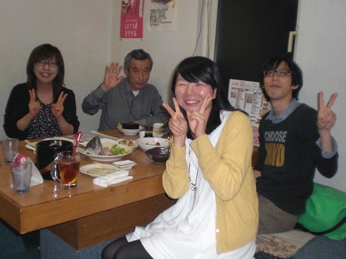 昨夜のお客さま! ご家族でご来店♪