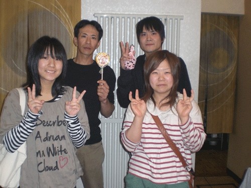 昨夜のお客さま! 4人でご来店♪