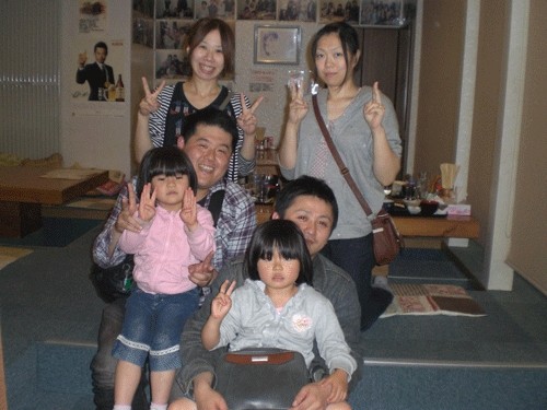 昨夜のお客さま! ご家族でご来店頂きました♪