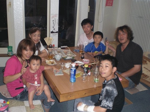 昨夜のお客さま! ソフトボール大会の賞金を持って♪