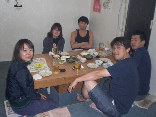 昨夜のお客さま!仲間同士で♪