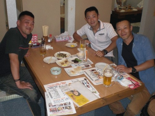 昨夜のお客さま! 夏だ ! ビールだ ! 宴会だぁ♪