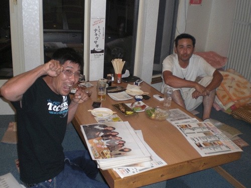 昨夜のお客さま! ギャオーッス♪