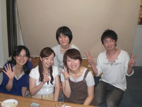 昨夜のお客さま! 帯広畜大生の仲間達♪