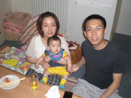 昨夜のお客さま! 大きくなったなぁ♪