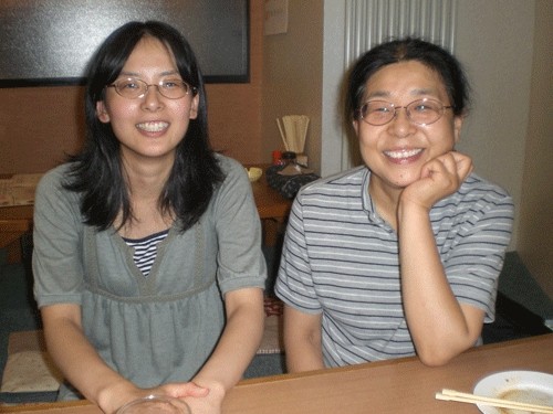 昨夜のお客さま! 帯広畜大院生と・・・♪