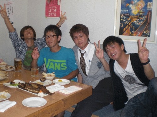 昨夜のお客さま! 帯広畜大生と・・・♪