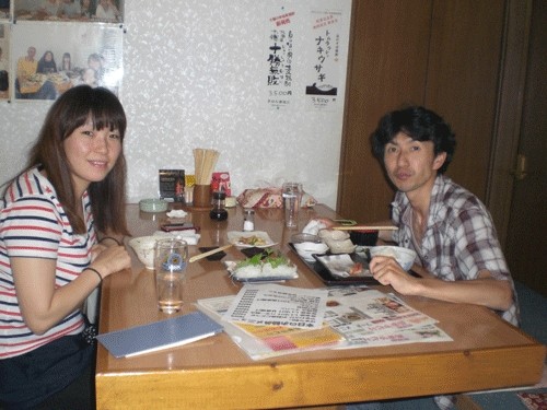 昨夜のお客さま! お二人で♪