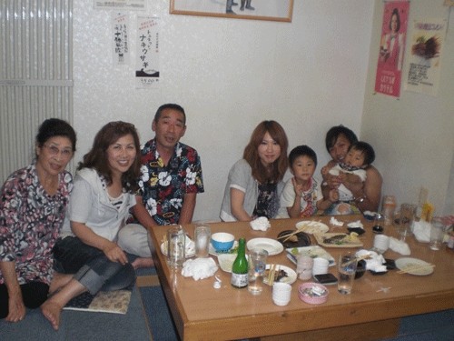 昨夜のお客さま! お世話になっています♪