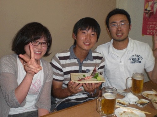 昨夜のお客さま! お誕生日に幻のぶどうえびプレゼント♪