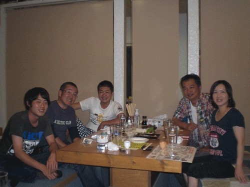 昨夜のお客さま!おひさしぶり♪