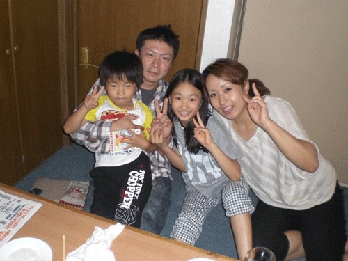 昨夜のお客さま! 素敵なご家族♪