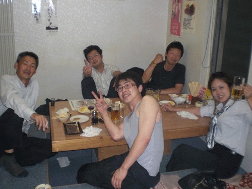 昨夜のお客さま! 職場の飲み会♪