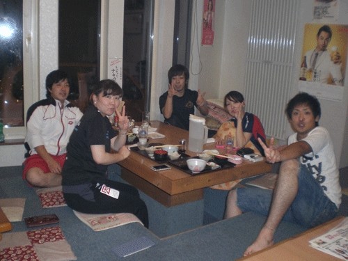 昨夜のお客さま! 若人よ ありがとう♪