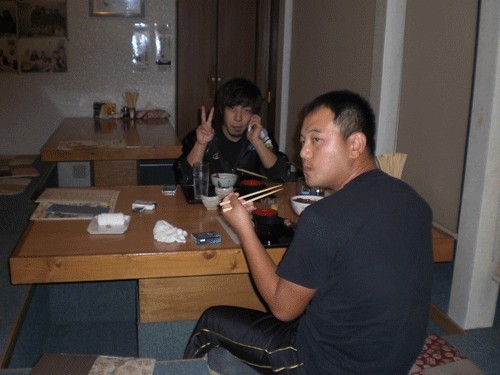 昨夜のお客さま! 仲間達♪