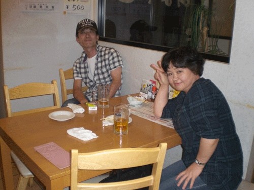 昨夜のお客さま! ありがとう常連さん♪