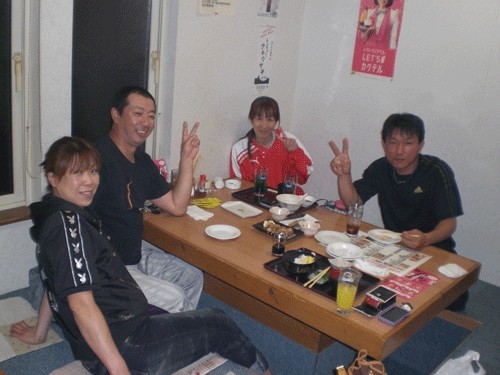 昨夜のお客さま! 仲間達♪