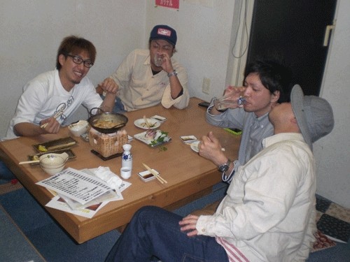 昨夜のお客さま! おひさしぶり♪