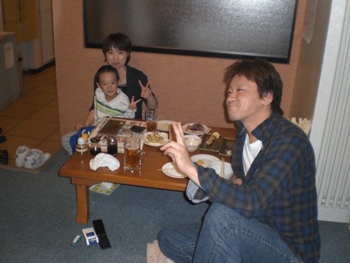 昨夜のお客さま! ご家族でご来店♪