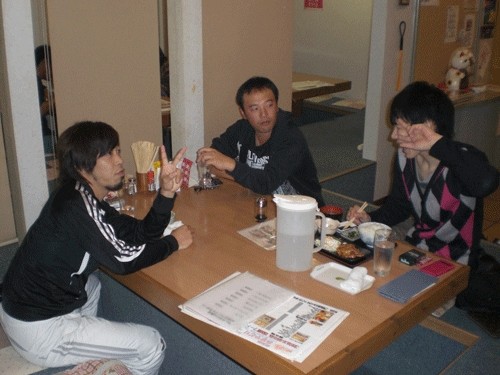 昨夜のお客さま 仲間達♪