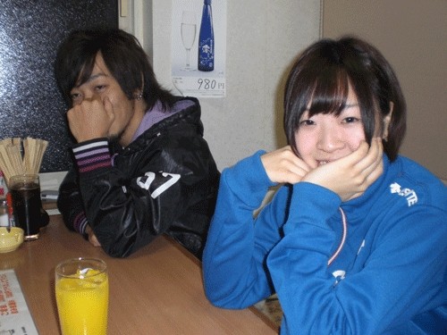 昨夜のお客さま!けっしてカップルではございません♪