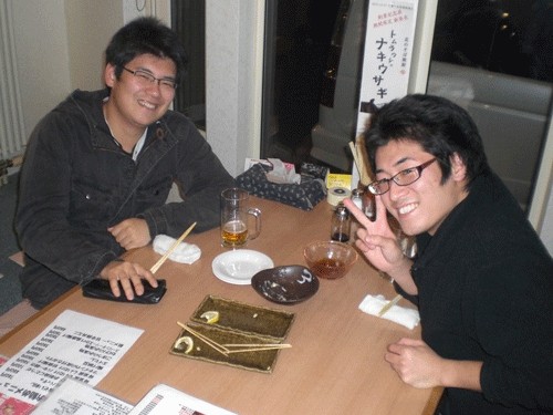 昨夜のお客さま!おひさしぶり♪