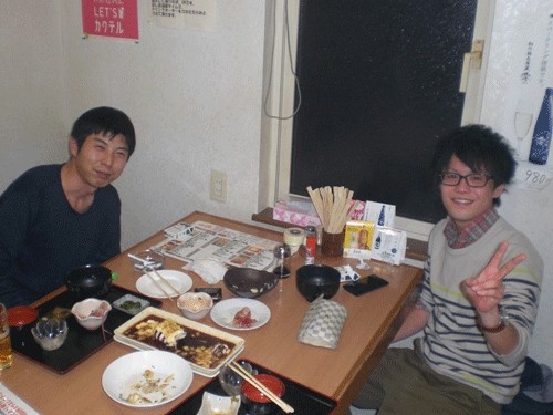 昨夜のお客こさま! 初めてかなァ♪