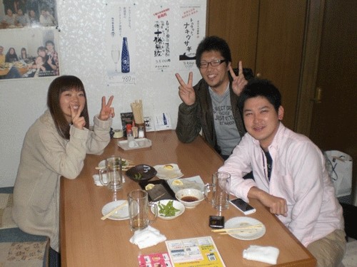 昨夜のお客さま!おひさしぶり♪