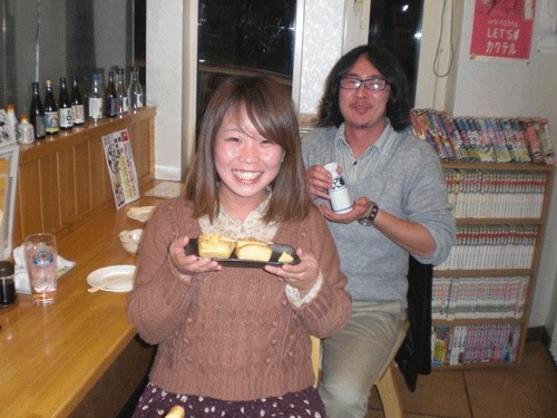 昨夜のお客さま! 帯広の畜大生のカップル♪