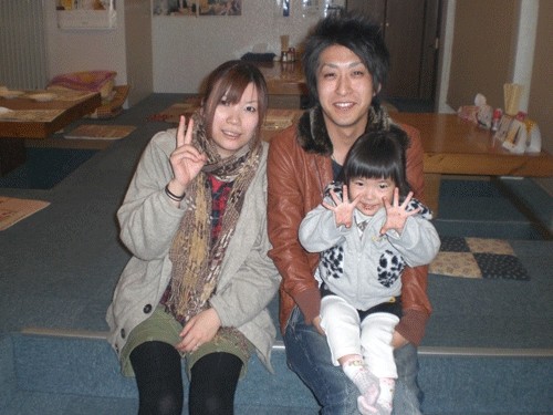 昨夜のお客さま!ちっちゃな可愛いお客さま♪