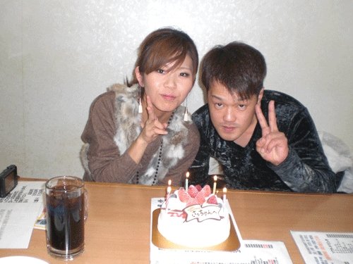 昨夜のお客さま! カップルでご来店♪